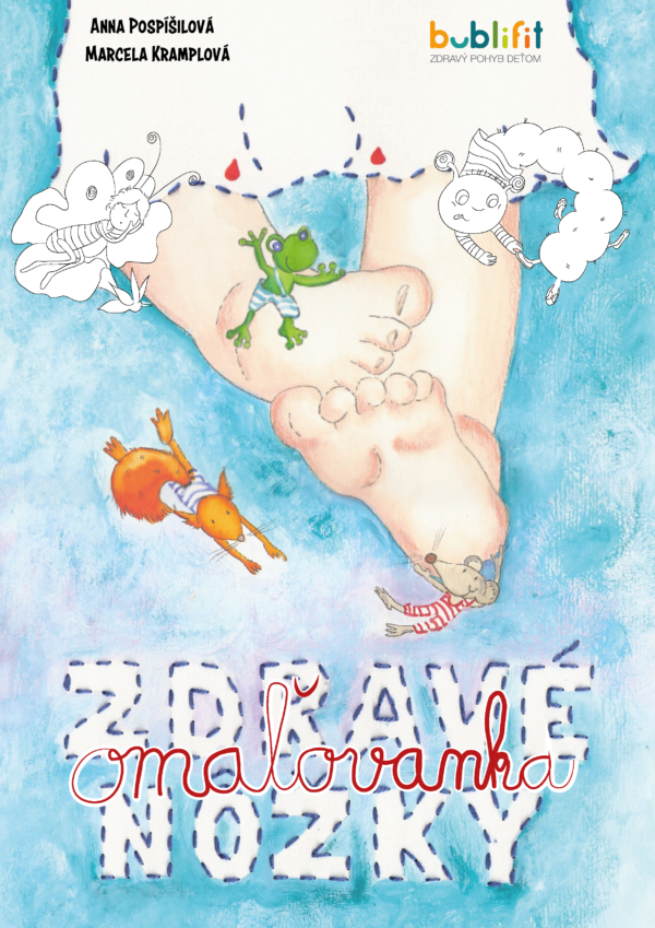 Omaľovanka Zdravé nôžky pdf.